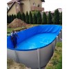 Ovalni montažni bazen GRE - set (dubina 1.32m)